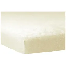 Traumschlaf Spannbettlaken Biber 120 x 200 - 130 x 200 cm beige