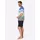 HAJO Shorty Geringelt Marine/Pistazie 48/50