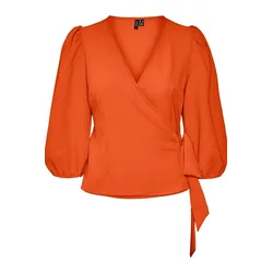 Pfeffer Aya Bluse - Scarlet Ibis - Vero Moda