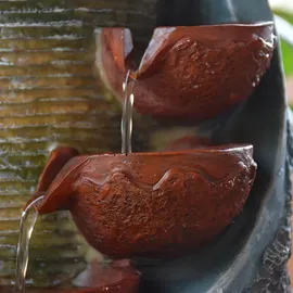 GLOBO Zierbrunnen Kaskade