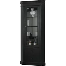 VCM Eckschrank Amaretta 57 x 55 cm Schwarz