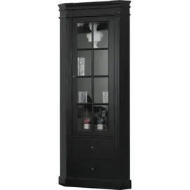 VCM Eckschrank Amaretta 57 x 55 cm Schwarz
