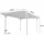 Westmann Carport Helsinki 3,05 x 5,03 m weiß inkl. Regenrinne
