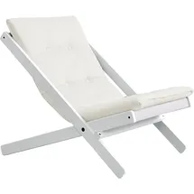 Karup Klappstuhl KARUP DESIGN "Boogie", beige (natur, weiß), Stühle, Klappstuhl, Bezugsqualität 1