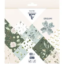 Clairefontaine Origami Papier 15 x 15 cm 70 g/m2 60 Blatt