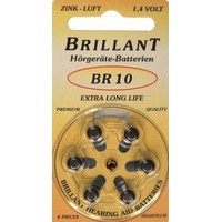 Brillant Brillant BR 10 Hörgerätebatterien x60