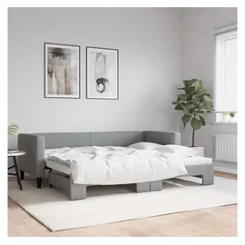 vidaXL Tagesbett 80 x 200 cm Hellgrau