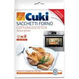 Cuki - Ofen-Beutel, Kochen ohne Fett, hebt den Geschmack Ihrer Sibi 25 x 38 cm - 8 Stück