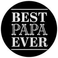 Speecheese Best Papa Ever Magnet mit Flaschenöffner für Väter