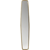 Kare Spiegel Clip, Brass, 32x177cm