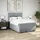 vidaXL Boxspringbett 140 x 200 cm Hellgrau