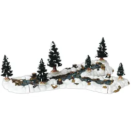 Lemax - Mill Stream Fork - Weihnachtsdorf Mühlbachgabelung, 10-teiliges Set