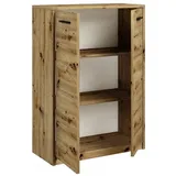 matkam Bürokommode 2D2P 108 x 77 x 35 cm Artisan Eiche