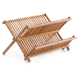 Zeller Tellerabtropfständer 42 x 35 x 27,5 cm Farbe Bambus
