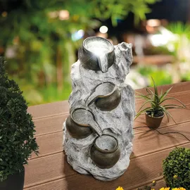esotec Kaskadenbrunnen Fels-Kaskadenbrunnen