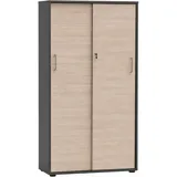 Schildmeyer Metz Aktenschrank 80,1 x 38,2 x 150 cm silber