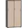 Schildmeyer Metz Aktenschrank 80,1 x 38,2 x 150 cm silber