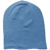 Mississhop 381 Feinstrick Kaschmir-Gemisch Beanie Mütze Slouch/XXL Schal/Handschuhe Blau Einheitsgroesse Muetze