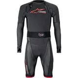 Alpinestars Tech-Air 10 Race System Airbag Anzug, schwarz-rot, Größe S für Männer