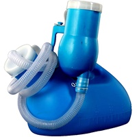 SLDAGe Urinflaschen Für Männer, 2000ML Es Kann Tragbare Töpfchen-Pee-Flasche Mit 160 cm Langem Schlauch Für Hospital Home Camping Car Travel (Blau) Bewegen