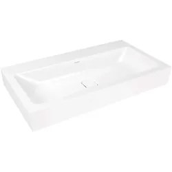 Kaldewei CONO Aufsatzwaschtisch 3086 ohne Hahnlochbohrung, 90 cm