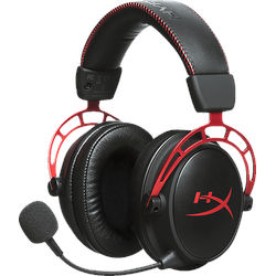 HYPERX Cloud Alpha, Over-ear Gaming Headset Schwarz/Rot