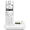 Gigaset A690A DECT/GAP Schnurloses Telefon analog Anrufbeantworter Weiß