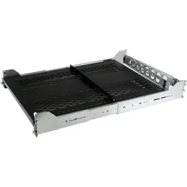 Startech StarTech.com Ausziehbares Rack-Fachboden - Serverschrank Fachboden - 2U Passiv Belüftetes Rackmount-Fach - Kabelmanagementarm - Montagetiefe 70 cm-80 cm - 56 kg(UNISLDSHF19M)