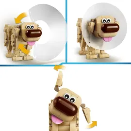 LEGO ǀ Disney Pixar 43290 Kevin und Dug, Spielzeug Golden Retriever
