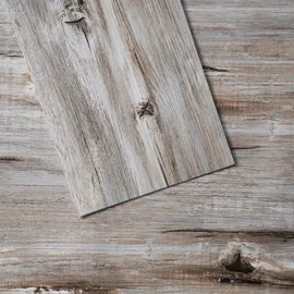 Vevor Selbstklebende Vinyl-Bodenfliesen, 91,4 x 15,2 cm, 36 Stk., 0,62 mm dick, abziehen und aufkleben, Vintage-Holzmaserung, DIY-Bodenbelag für Küche, Esszimmer, Schlafzimmer und Badezimmer