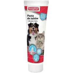 BEAPHAR-Teeth Paste 100G - Zahnpasta mit Lebergeschmack für Hunde und Katzen