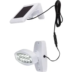 LED Solar Außen Leuchte Bewegungs Senor Wand Strahler Einfahrt Beleuchtung