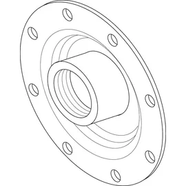 Buderus Handlochdeckel DN120-G1 1/2