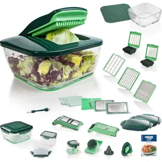 Genius Nicer Dicer Chef 34-tlg. grün