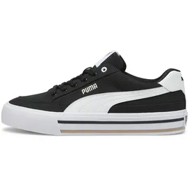 Puma Court Classic Vulcanised Damen Schwarz/Weiß 41