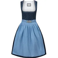 Stockerpoint Dirndl Dunja, blau 42