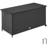 Tectake Gartenbox 116 x 64 x 54 cm Schwarz