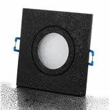 Licht-Idee Feuchtraumstrahler 3x GU10 IP44 schwarz matt