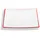 Gmundner Speiseteller Trend 26x26 cm Rot