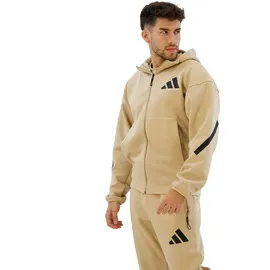 Adidas New Z.N.E. Reißverschlusspullover Magic Beige XL