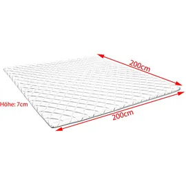 KAWOLA Topper SOLO Kaltschaum 200 x 200 cm weiß
