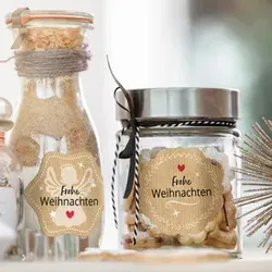 Weihnachtsetikett Frohe Weihnachten Z-DESIGN 52098