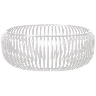 blomus Dekoschale -LITO- Metallschale: Elegantes, robustes Design für jedes Zuhause, Designer, Obstschale, Dekoschale, Brotkorb, Modern, Zeitlos, Robust, Farben weiß