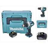 Makita DHP 489 T1J Akku Schlagbohrschrauber 18 V 73 Nm Brushless + 1x Akku 5,0 Ah + Makpac - ohne Ladegerät