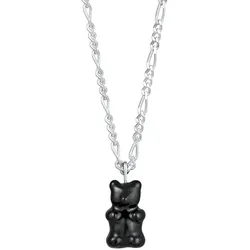KUZZOI Bär Emaille Trend Modern 925 Silber Herrenschmuck   Herren 