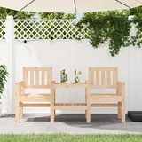 Teenpull – Gartenbank Mit Tisch 2-sitzer Massivholz Kiefer