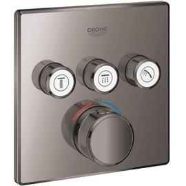 GROHE Grohtherm SmartControl Thermostat mit 3 Ventilen hard graphite (29126A00)