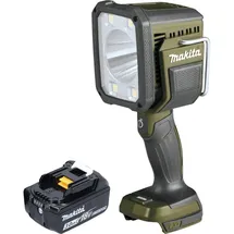 Makita Makita, DML 812 F1 Akku Handstrahler 18 V 1250 lm LED Olive Grün Outdoor Adventure Sonderedition + (1250 lm)