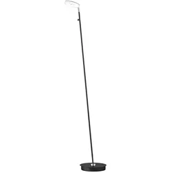 Stehleuchte Standlampe Wohnzimmerlampe LED Dimmbar Schwarz H 135 cm CCT