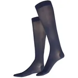 ITEM m6 Kniestrümpfe Damen 20 DEN Translucent blau 39-41